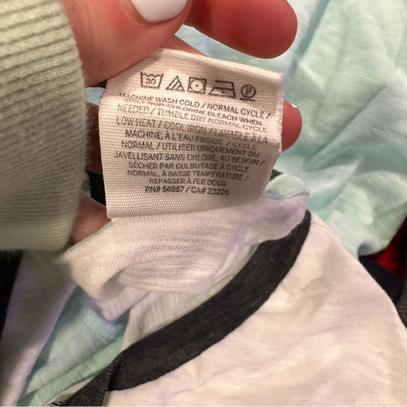 Victoria’s Secret PINK 3/4 Sleeve Colorblock Tee XS - Picture 6 of 6